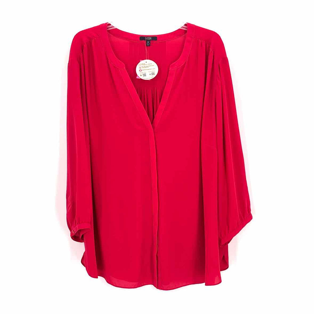 Size 3X NYDJ Pink Shirt