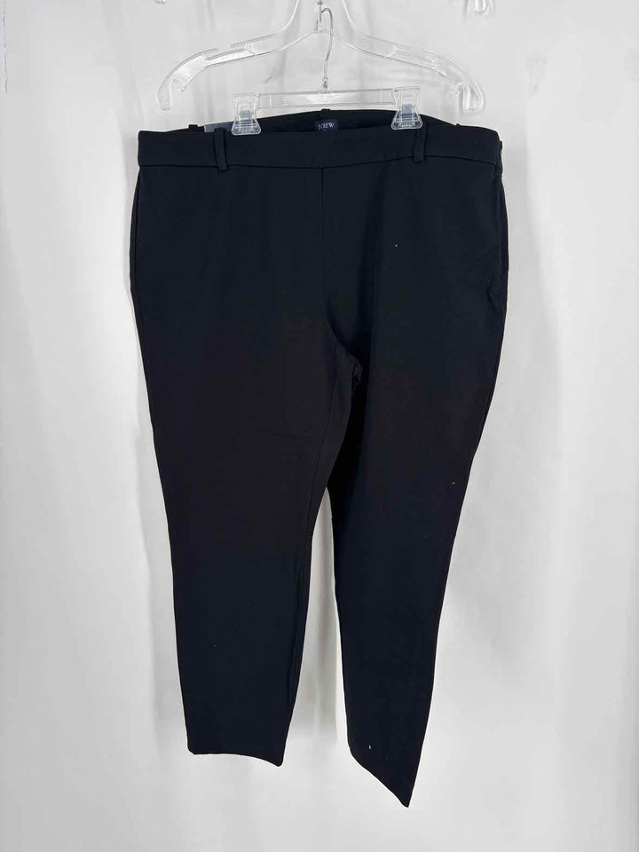 Size 18 J Crew Black Pants