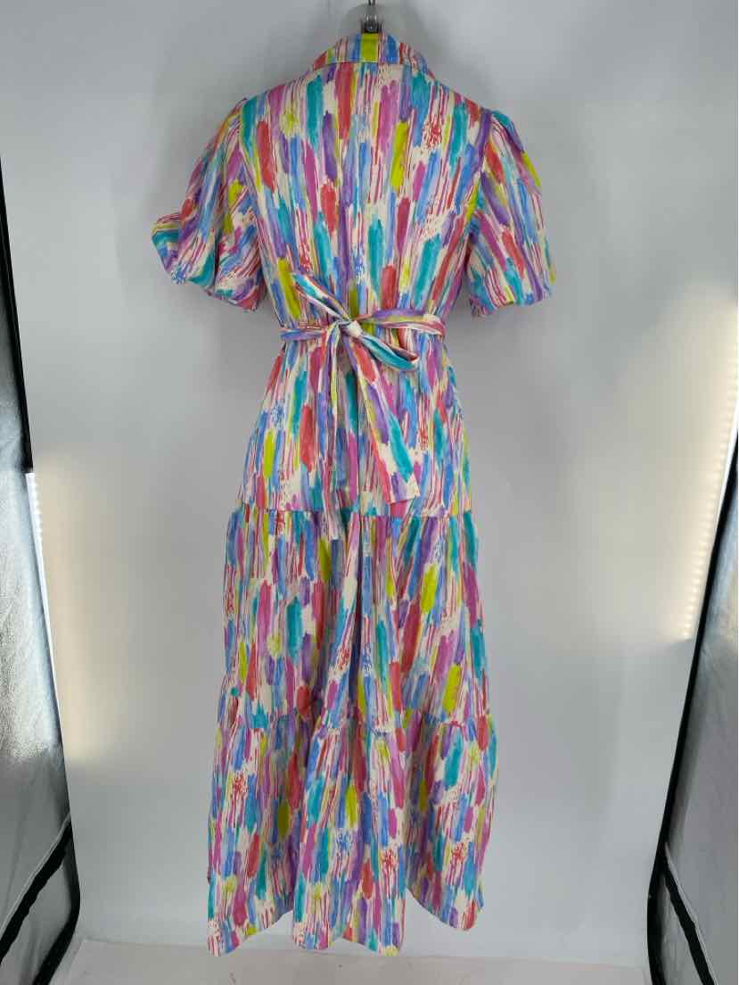 Size M PEACH LOVE Multi-Color Dress