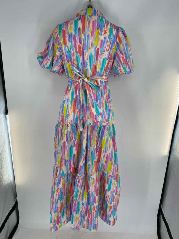 Size M PEACH LOVE Multi-Color Dress