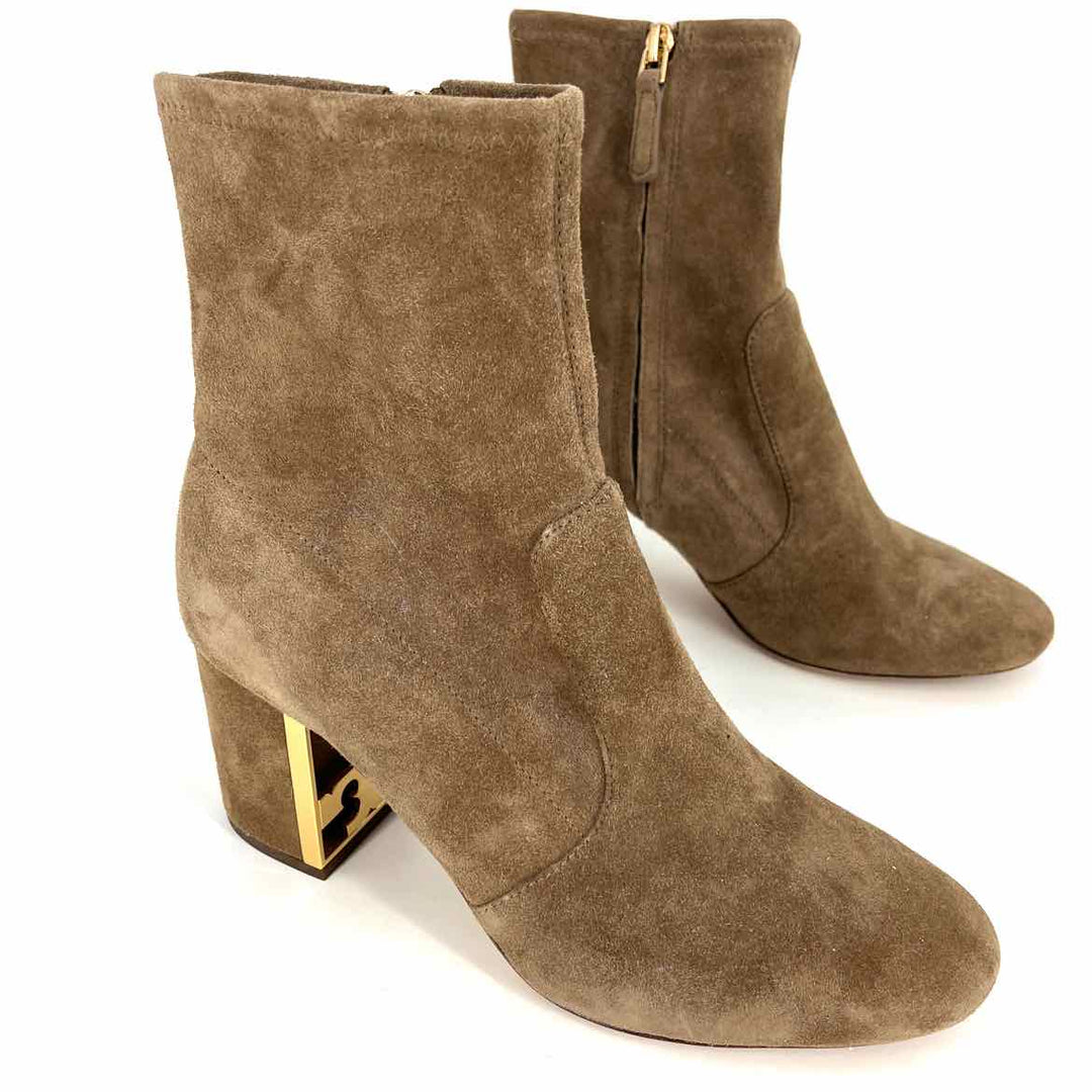 Shoe Size 8 Tory Burch Taupe Suede Boots