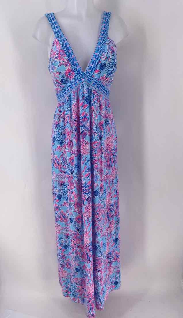 Size 8 Lilly Pulitzer Blue Print Dress