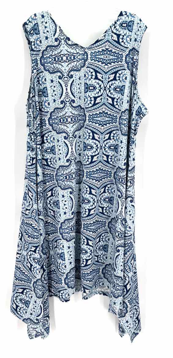 Size XXXL Blue Dress