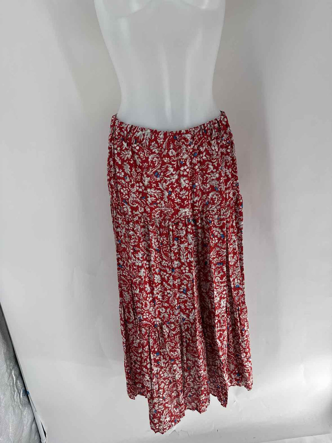 Size M ZARA Red Skirt Suit