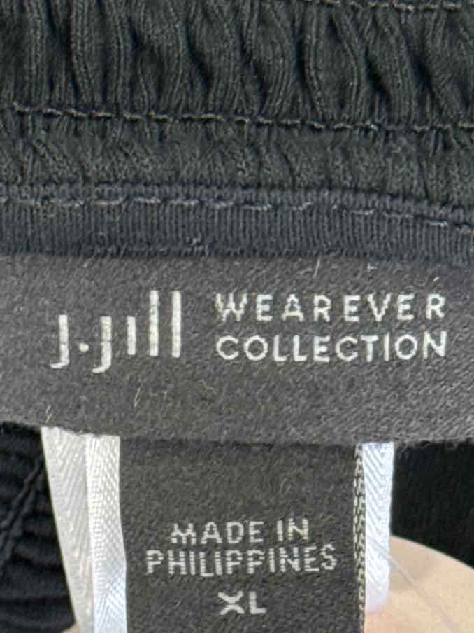 Size XL J JILL Black Romper