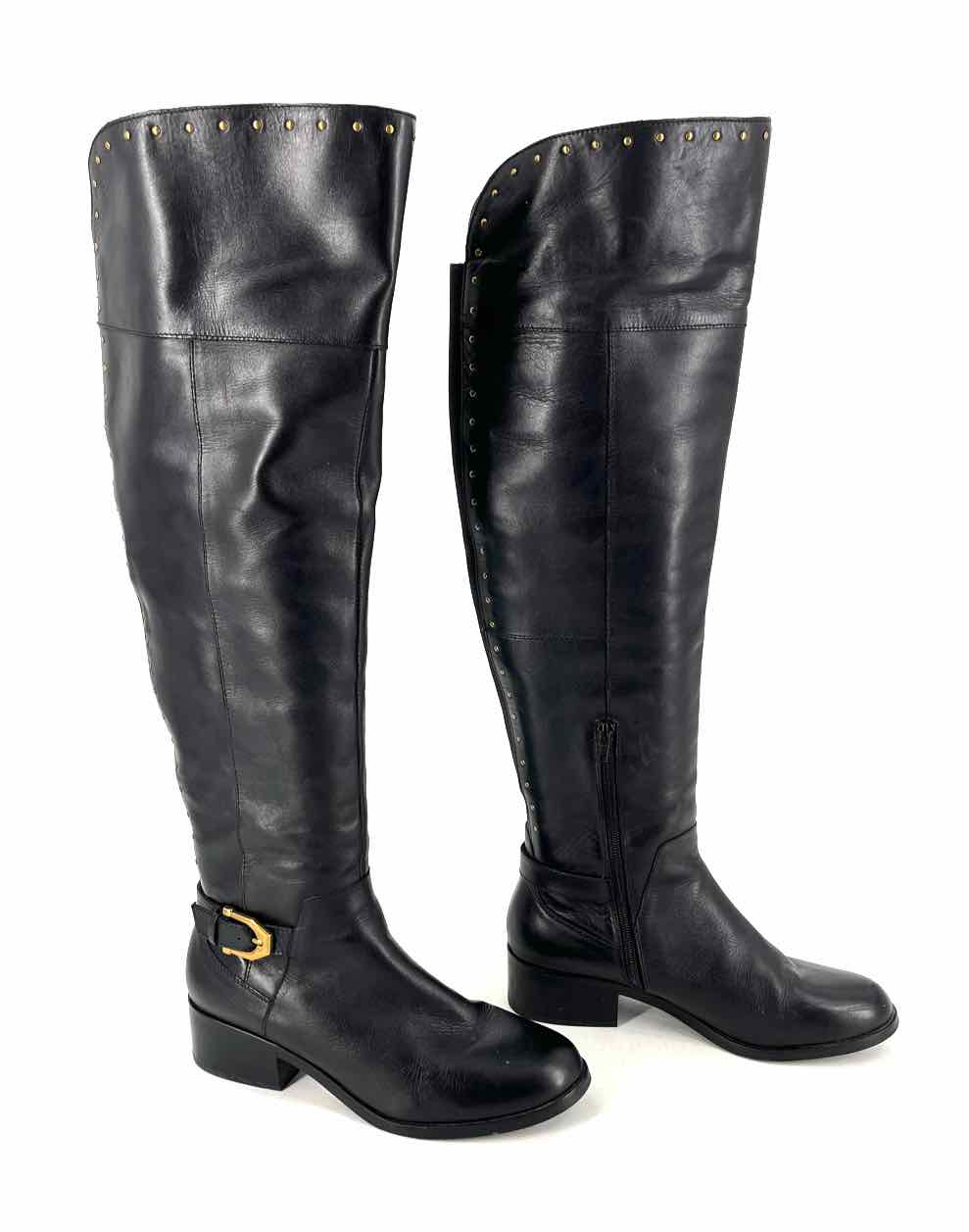 Black Leather Boots