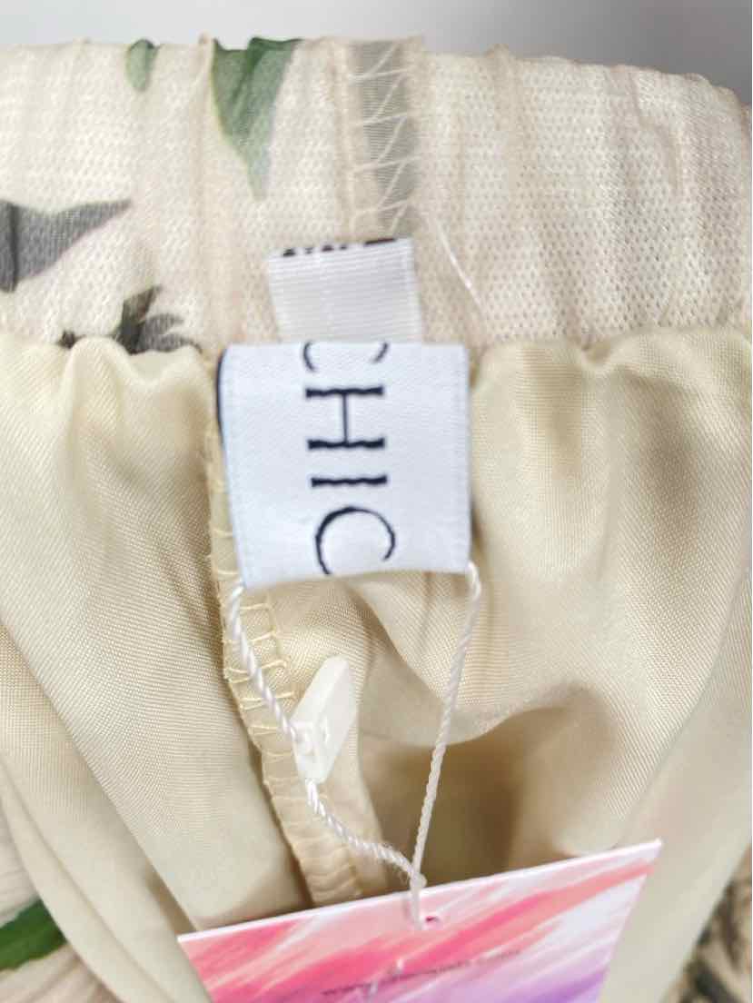 Size M/L TAN PRINT Skirt