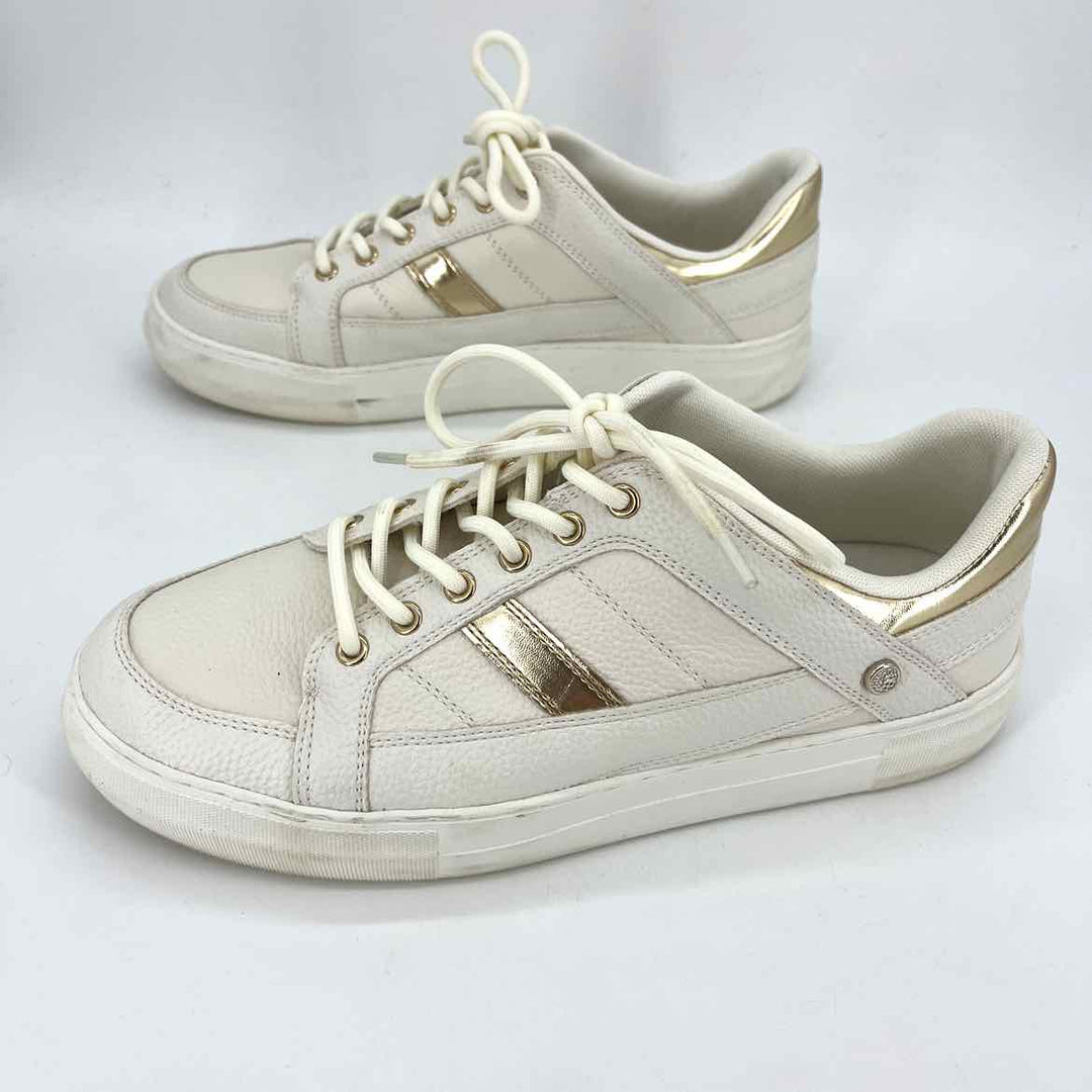 Shoe Size 9 Vince Camuto White Leather Sneakers