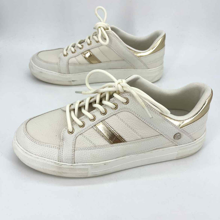 Shoe Size 9 Vince Camuto White Leather Sneakers