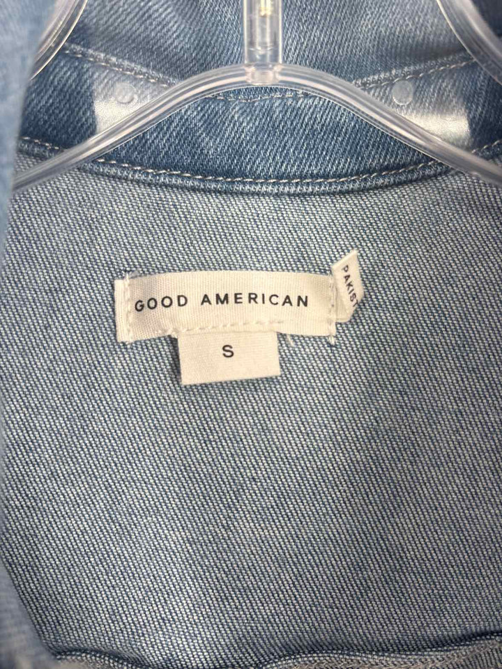Size S GOOD AMERICAN Denim Romper