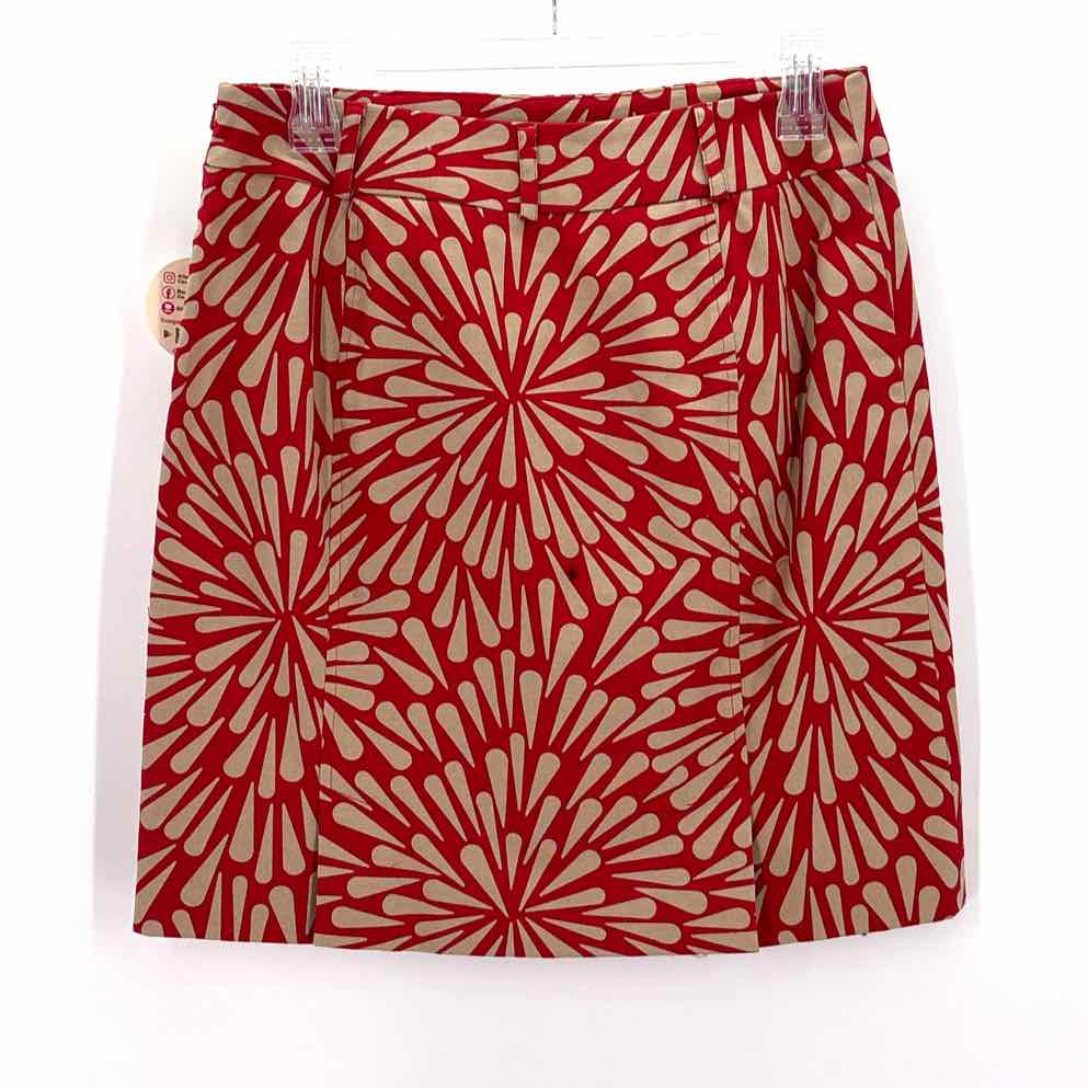 Size 4 Talbots Red Skirt