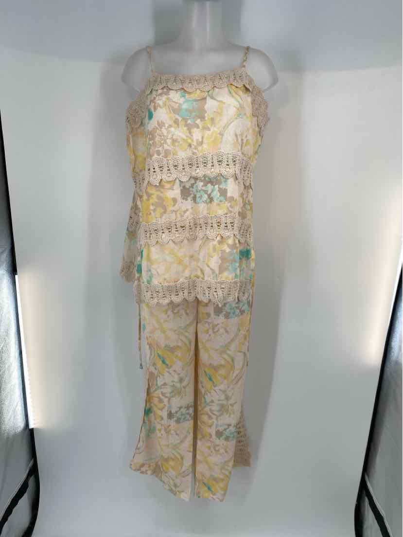 Size XL Yellow 2 PC Dress