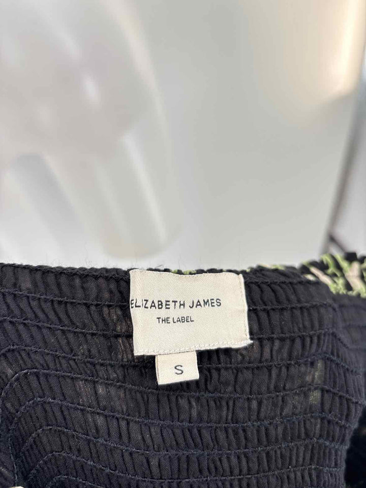 Size S Black Print Dress
