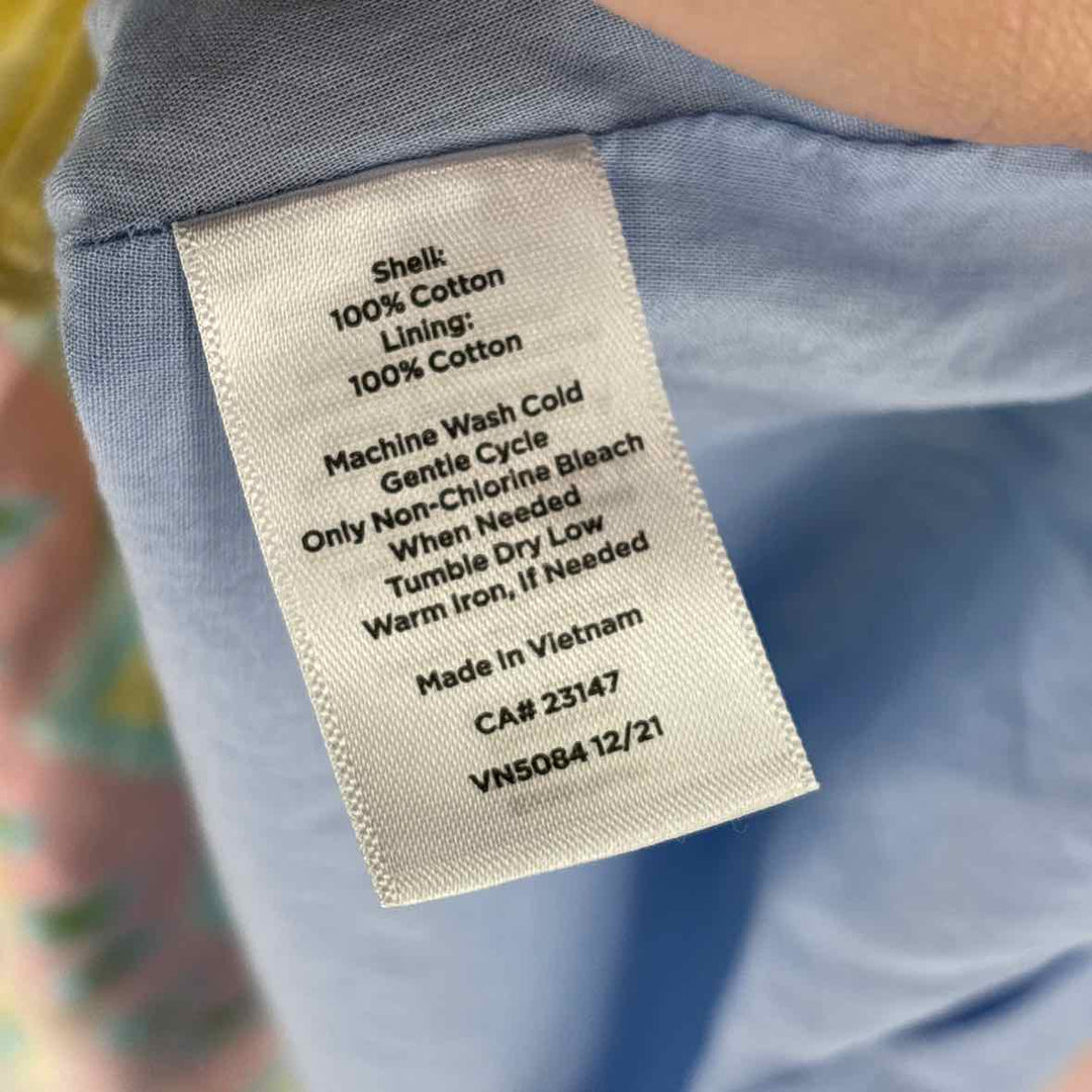Size 4 Talbots Multi-Color Dress