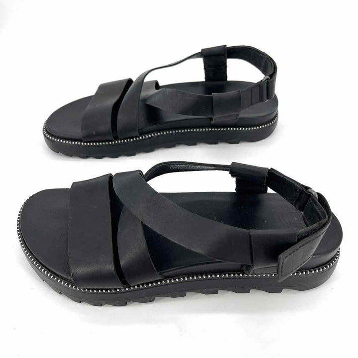 Shoe Size 9 Sorel Black Sandals