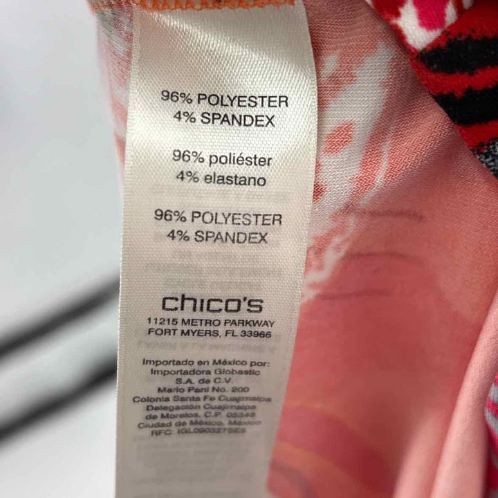 Size M Chico's Multi-Color Dress