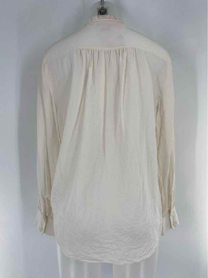 Size L Kate Spade Cream Shirt