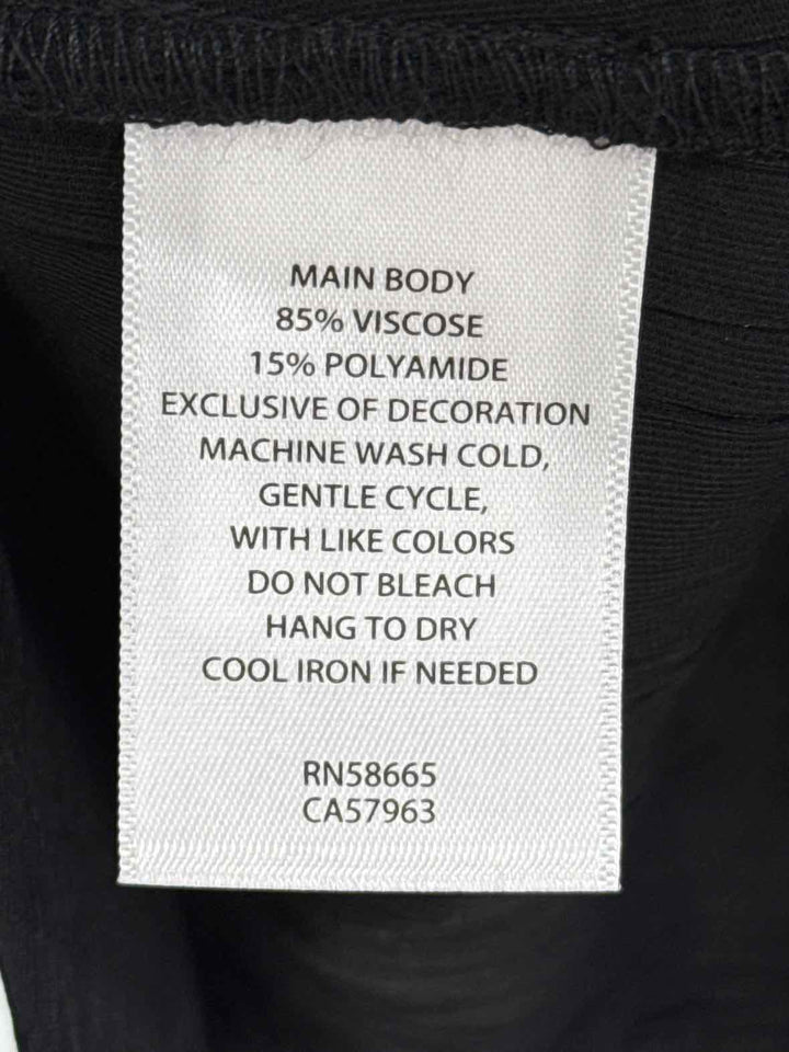 Size XS TREASURE & BOND Black Dress