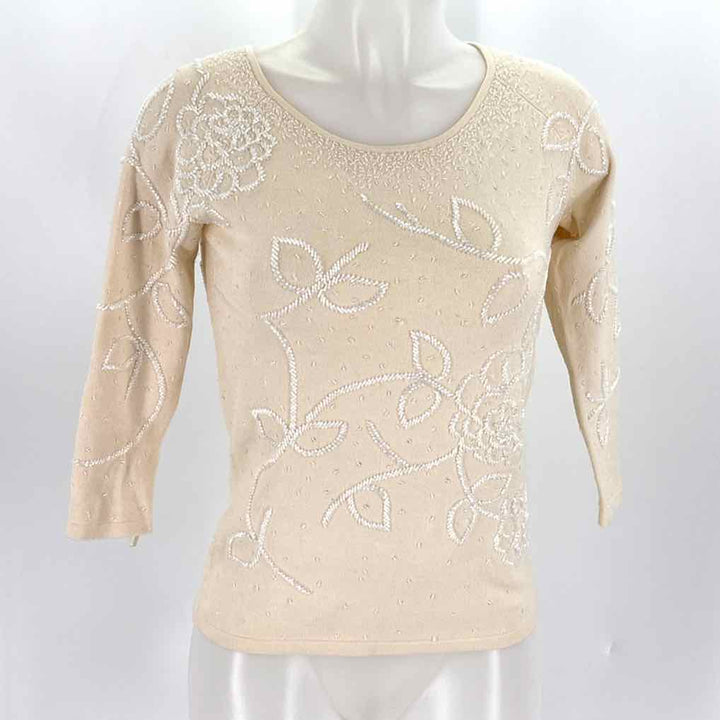 Size S Ann Taylor Cream Sweater