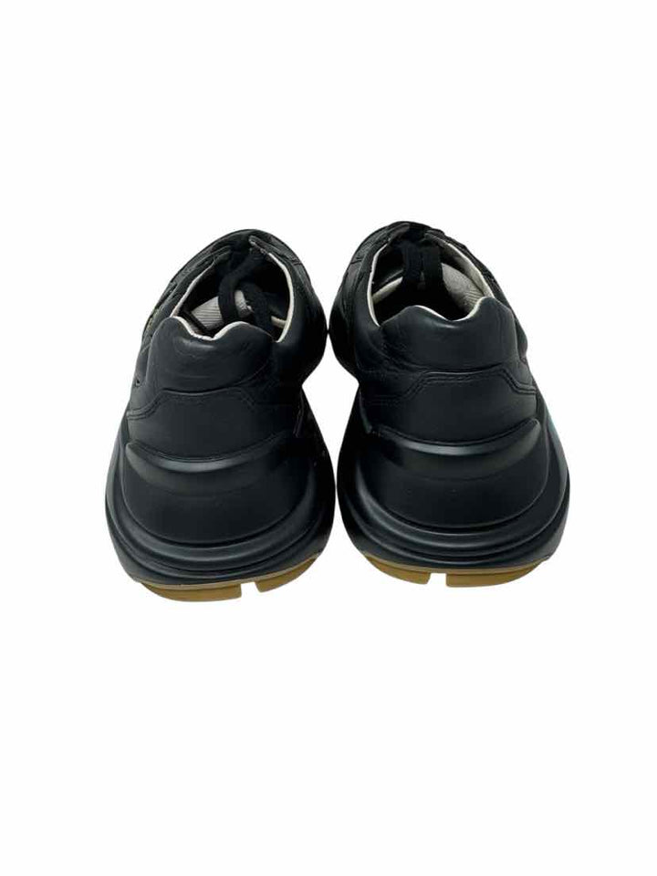 Shoe Size 36 Gucci Black Leather Luxury - Sneakers