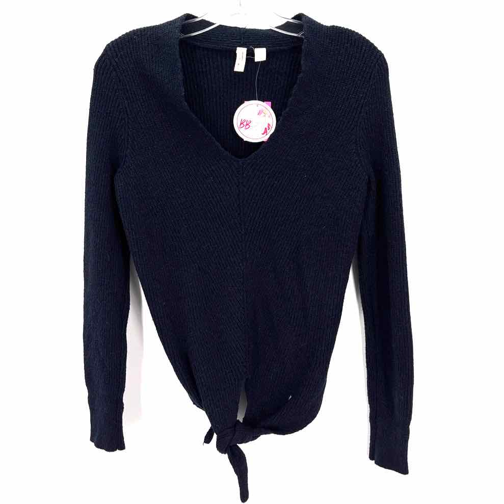 Size XS Anthropologie Navy Knit Sweater