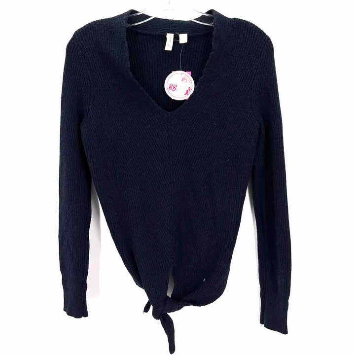 Size XS Anthropologie Navy Knit Sweater