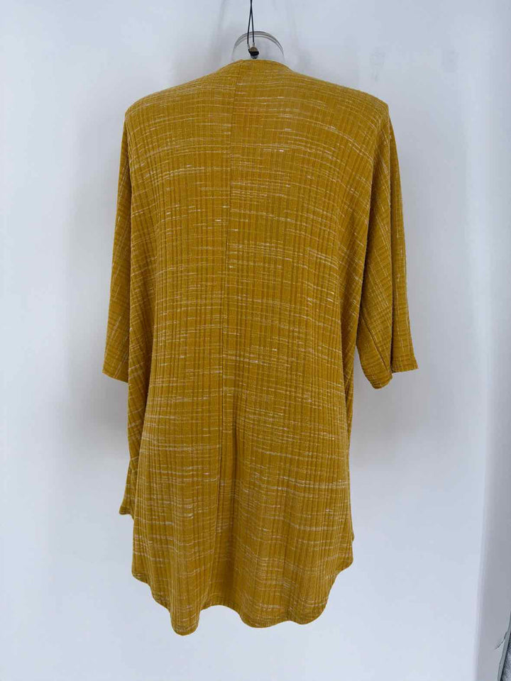 Size M lularoe Mustard Cardigan