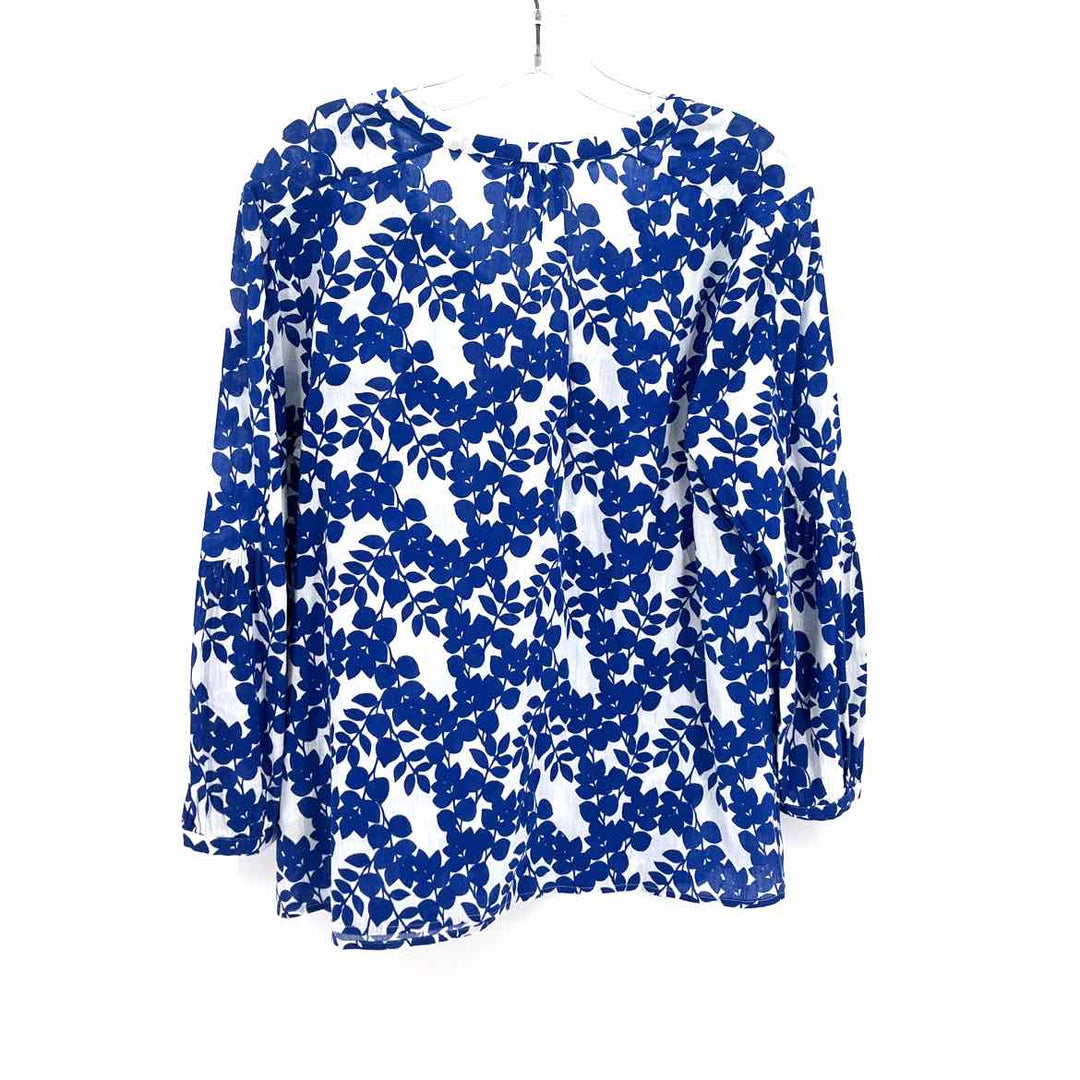 Size 8 Boden Blue Print Shirt