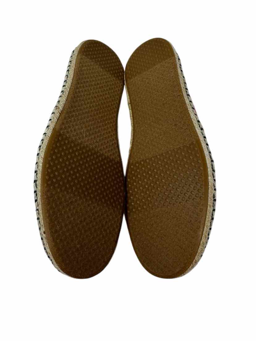 Shoe Size 7 Toms Multi-Color Canvas Flats