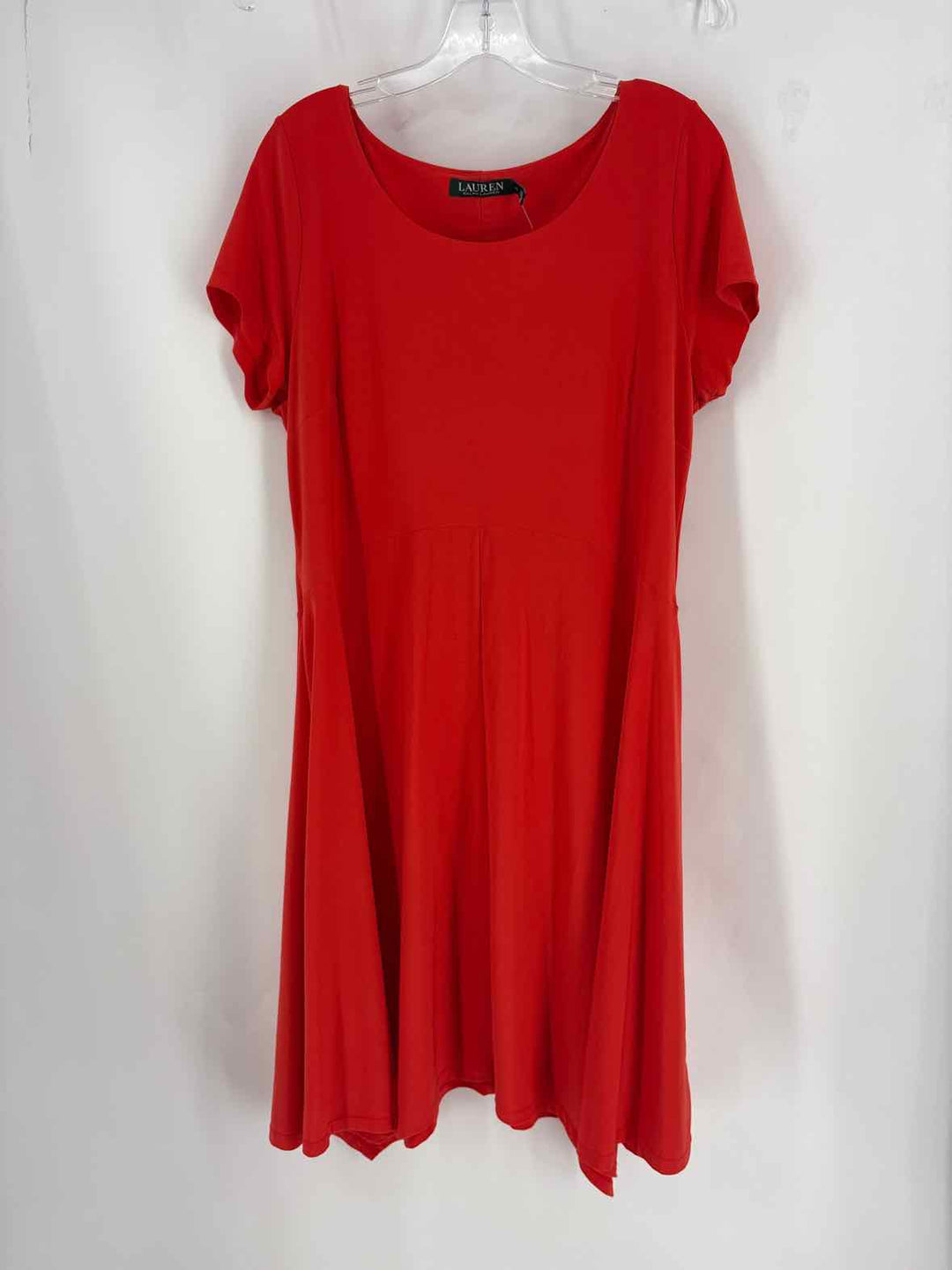 Size 1X RALPH LAUREN Orange Dress