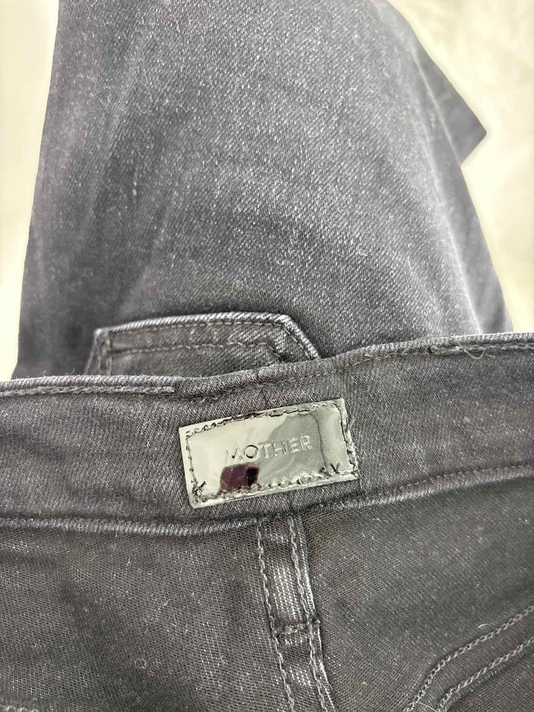 Size 27 MOTHER Black Pants