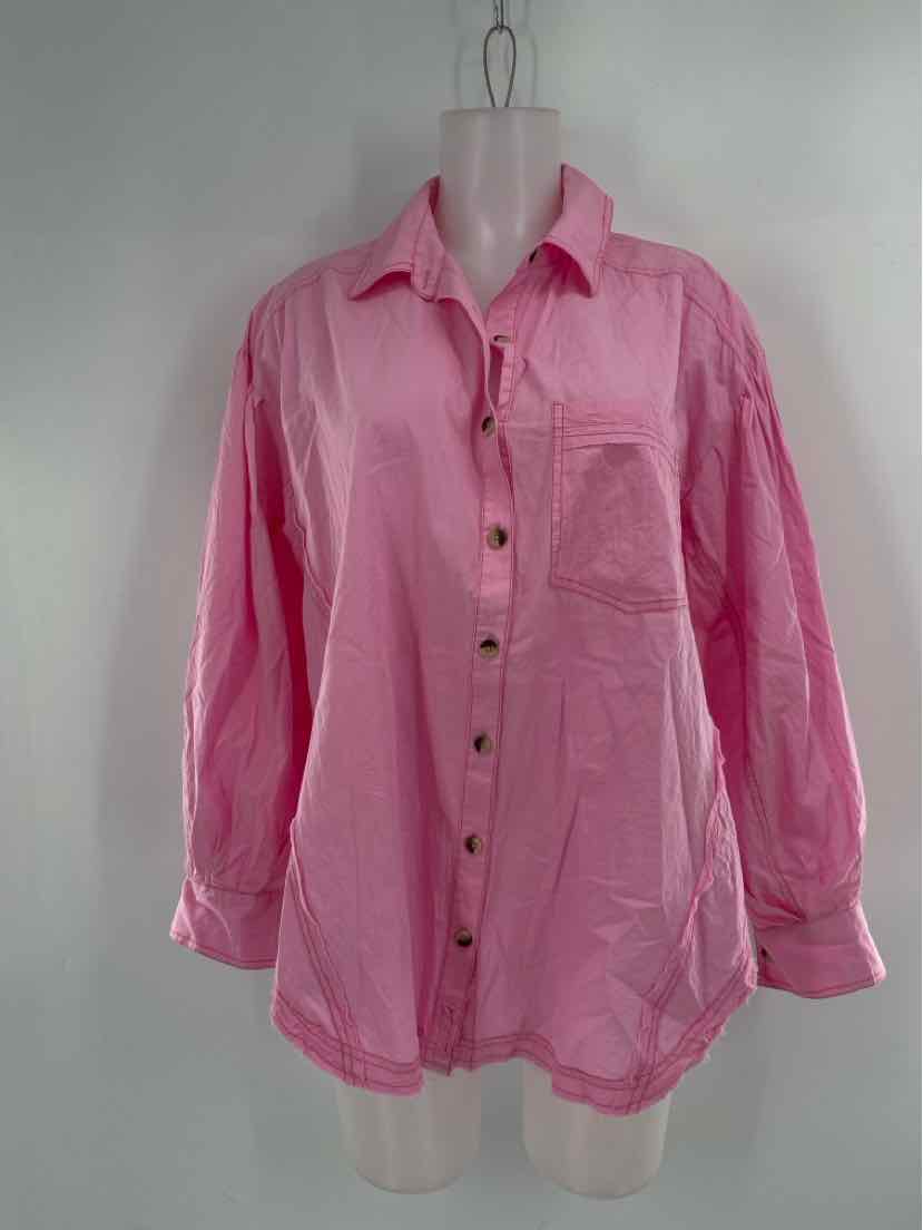 Size S WE THE FREE Pink Shirt
