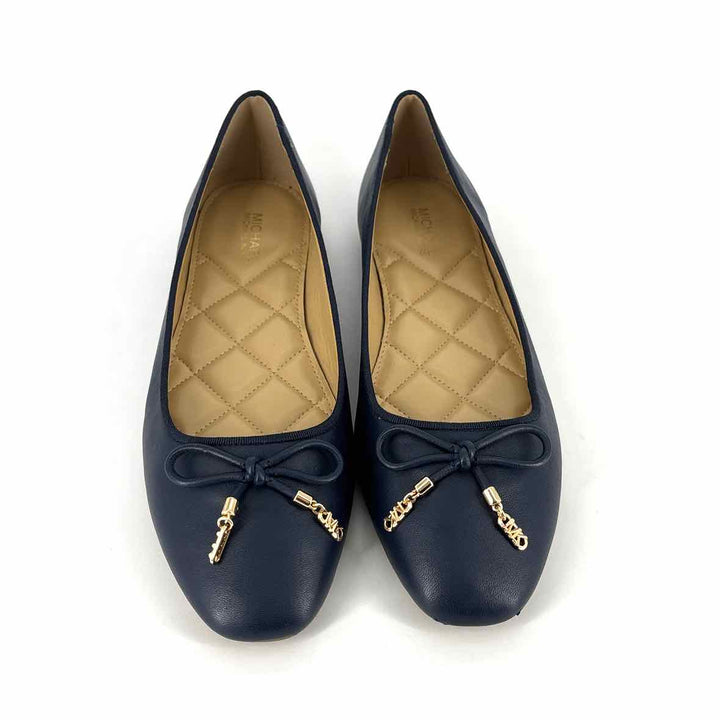 Shoe Size 7.5 Michael Kors Navy Flats