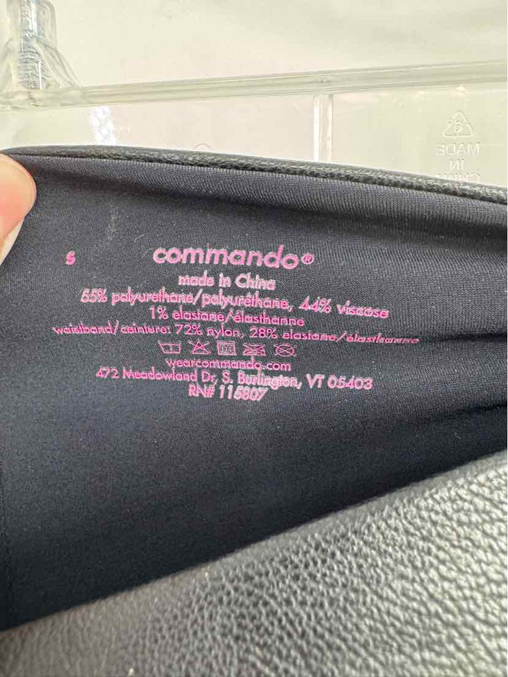 Size S COMMANDO Black Pants