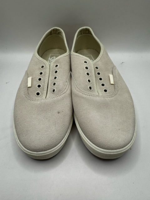 Shoe Size 10 Vans Beige Sneakers