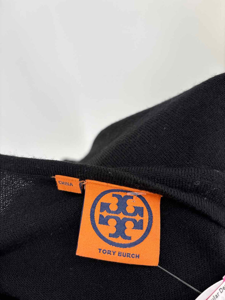 Size L Tory Burch Black Sweater
