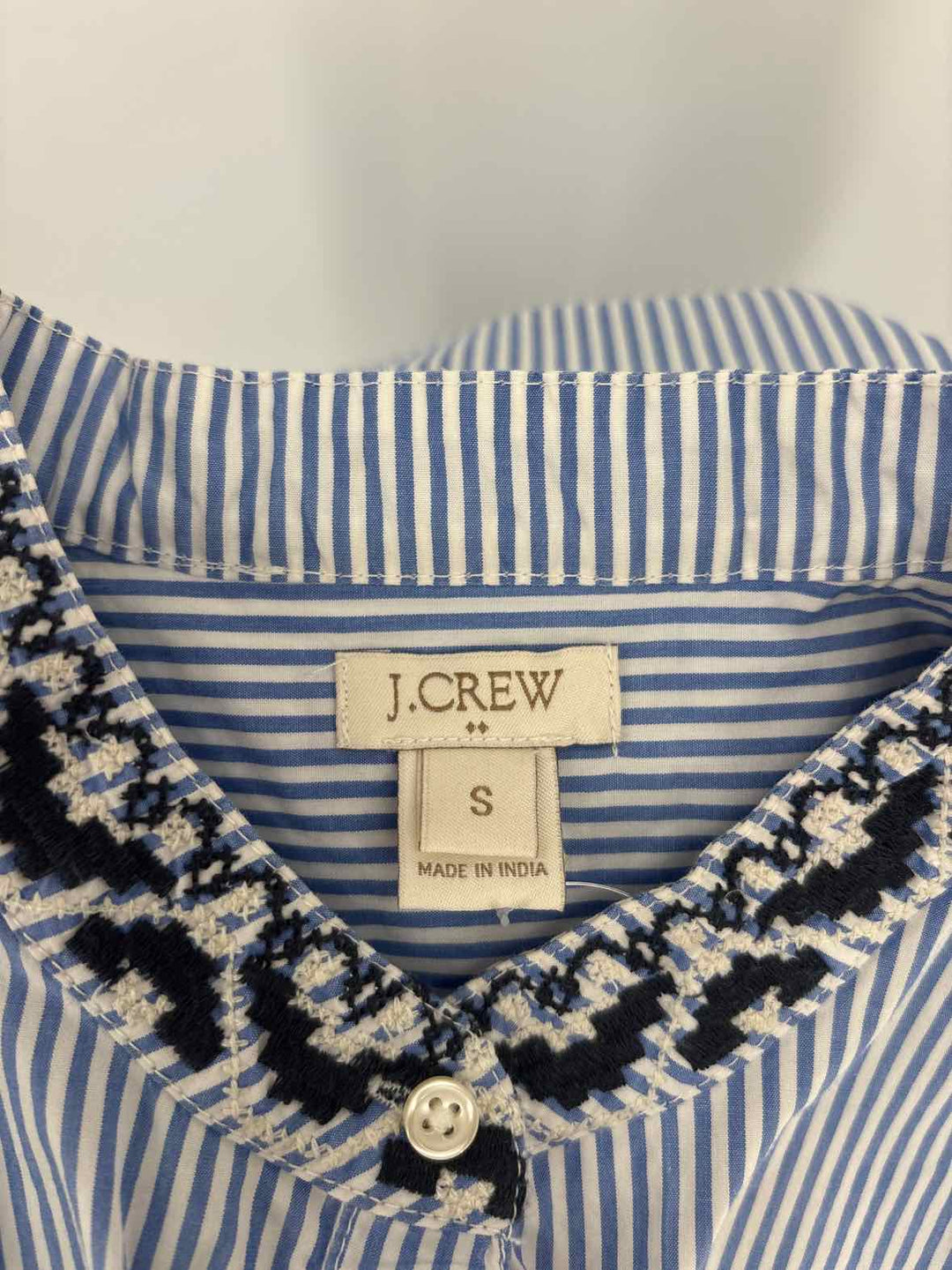 Size S J Crew Blue Shirt