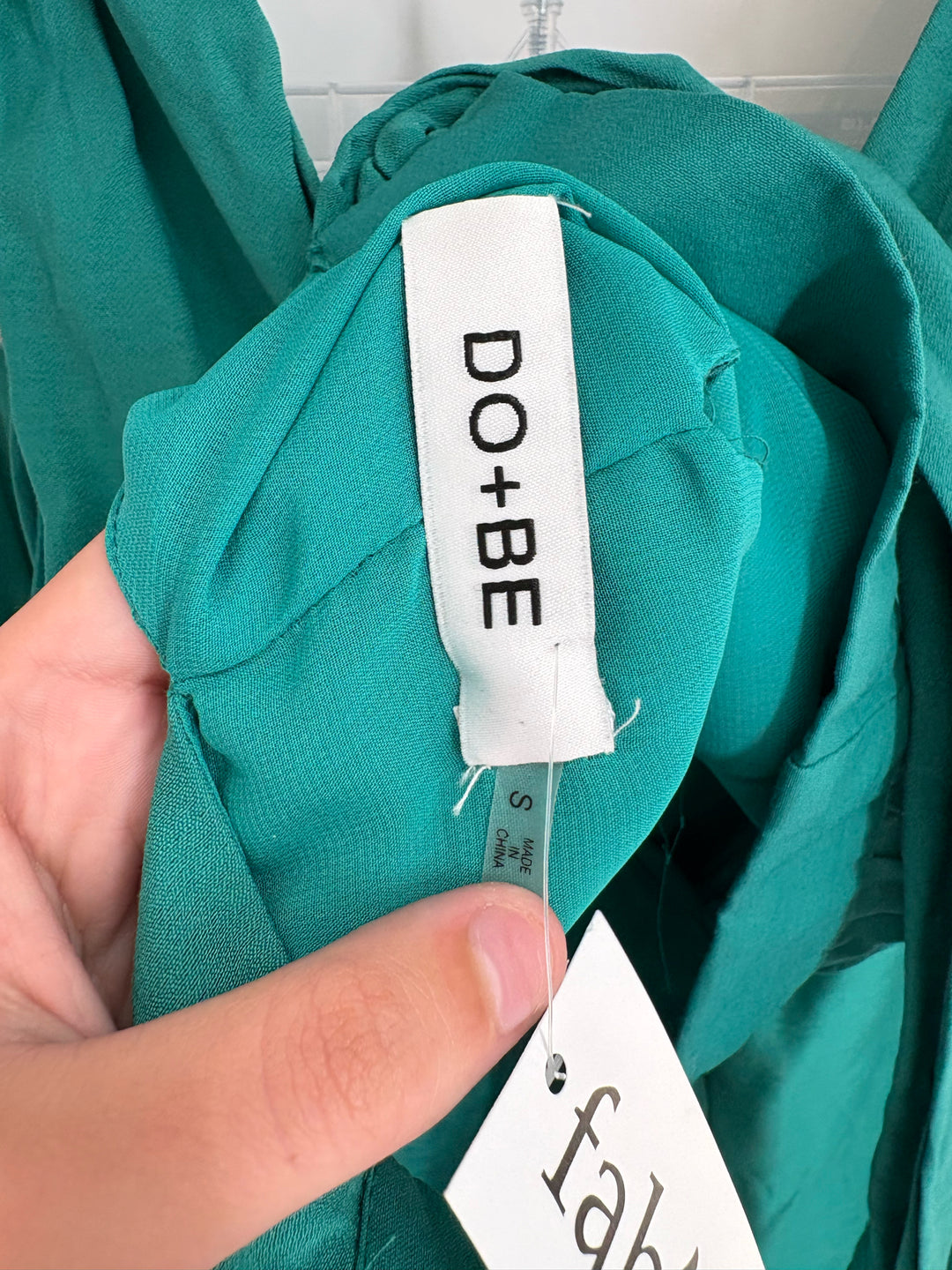Size S DO+BE Green Skirt
