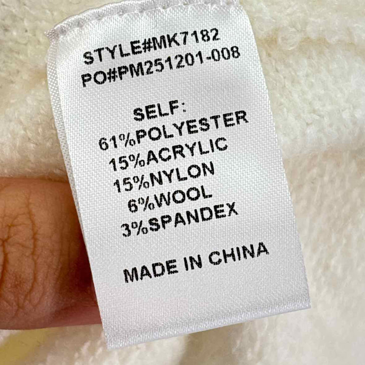 Size S Cream Sweater