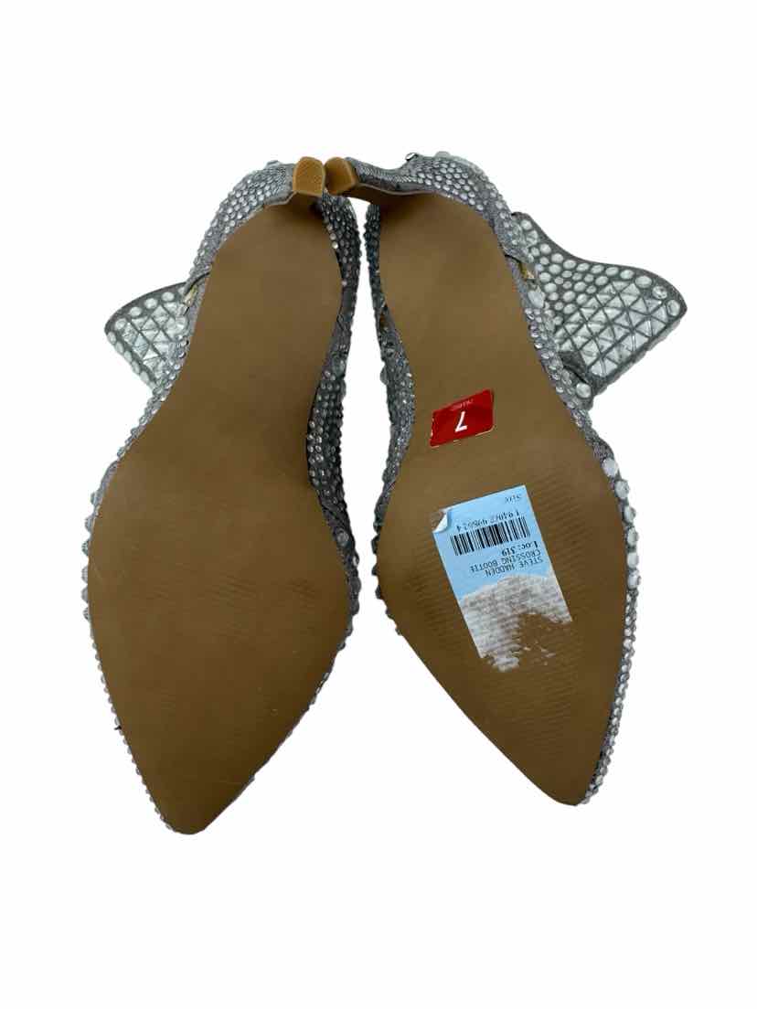 Shoe Size 7 Steve Madden Silver Boots