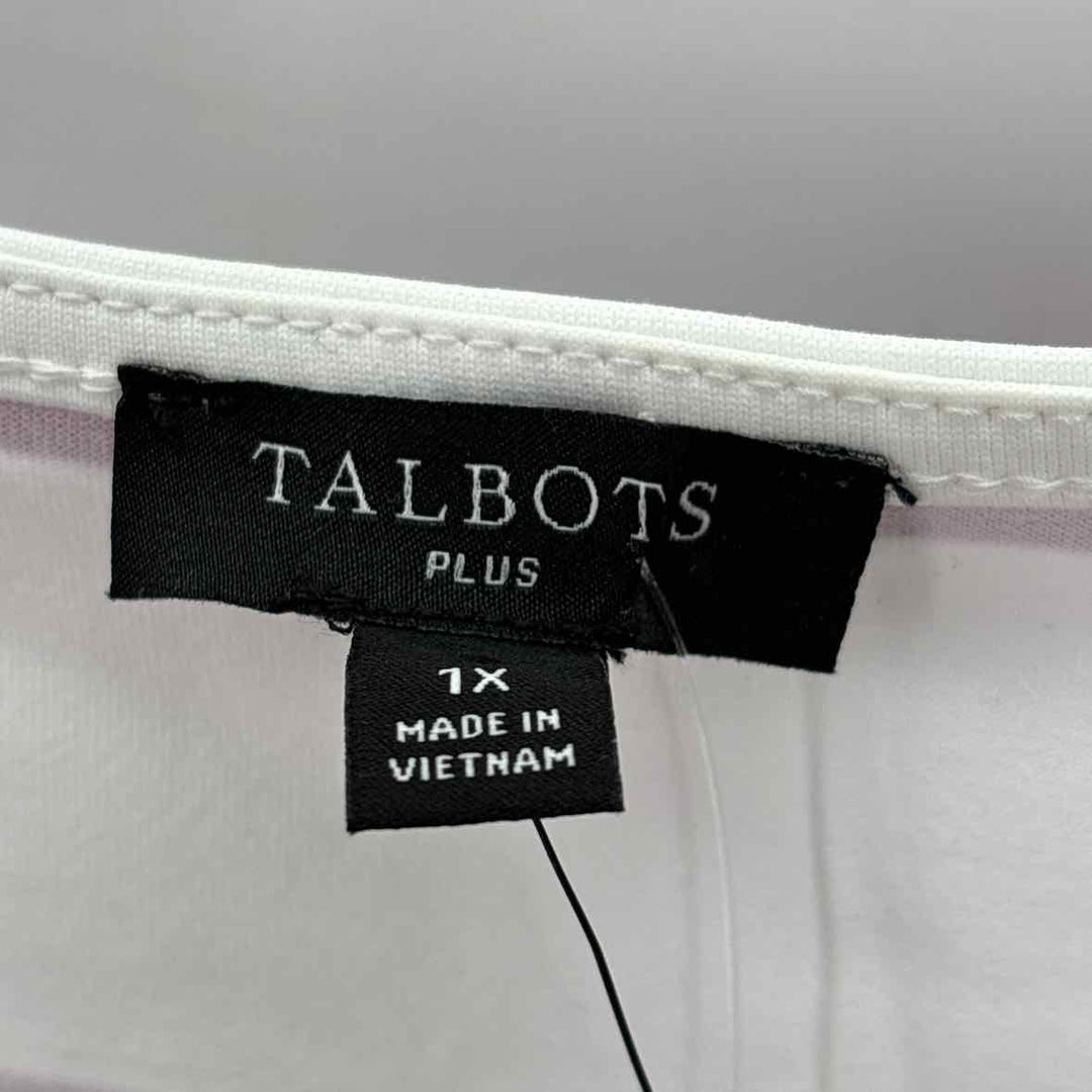 Size 1X Talbots White Shirt
