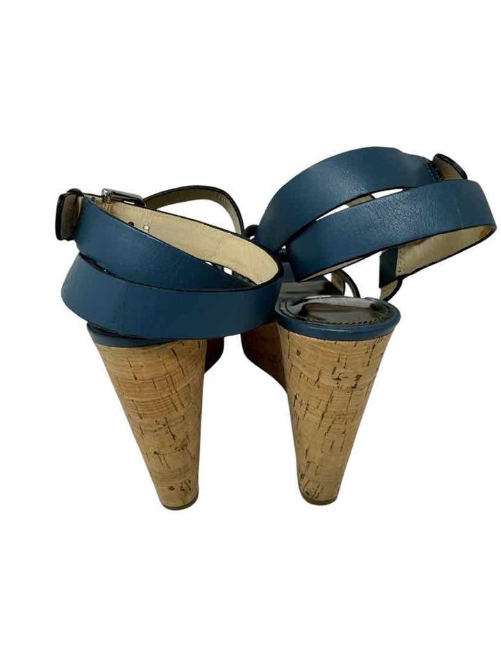 Shoe Size 9 Coach Blue Sandals
