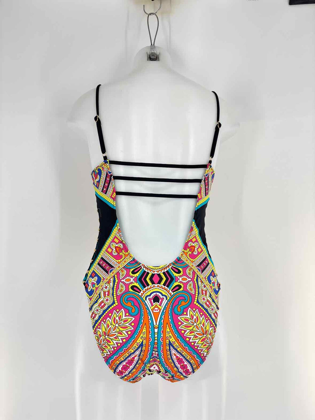 Size 8 TRINA TURK Multi-Color Swimsuit