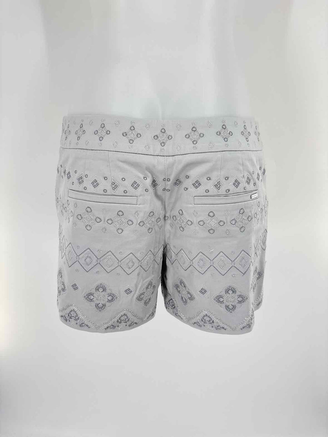 Size 6 White House Black Market Gray Shorts