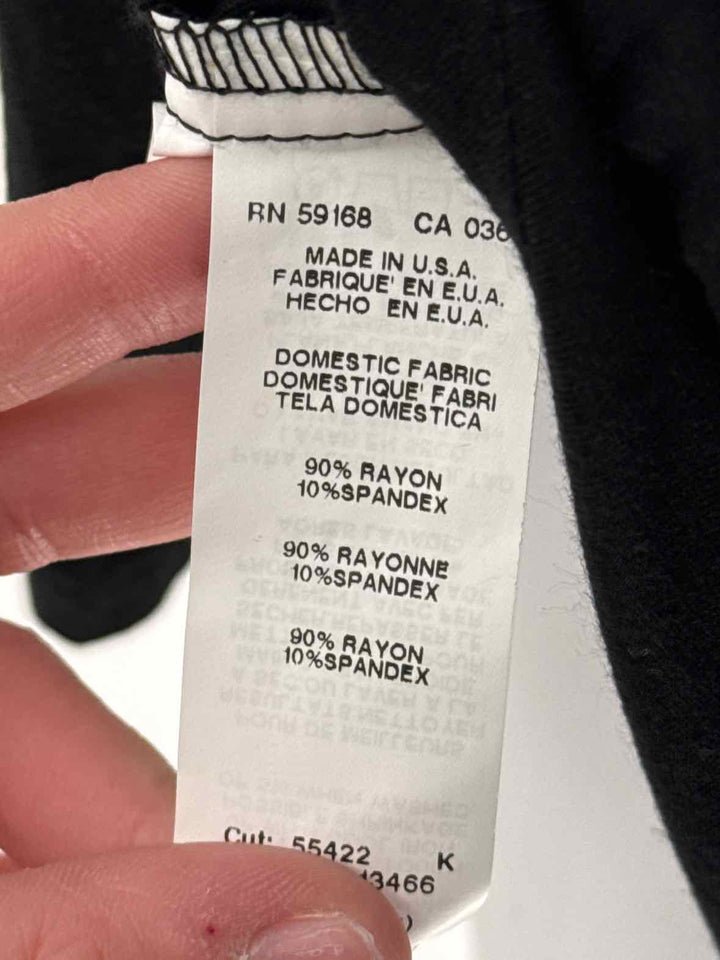 Size M KAREN KANE Black Cotton Shirt
