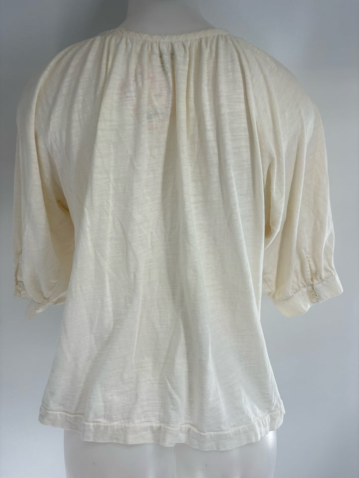 Size L Chico's Cream Shirt
