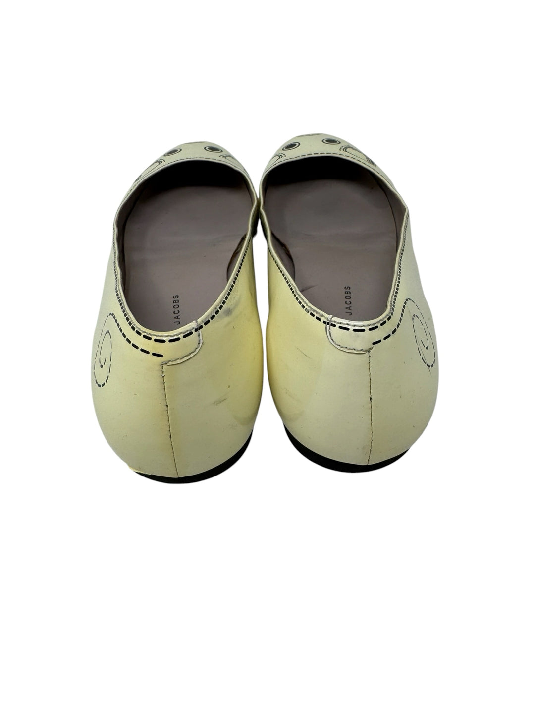 Shoe Size 39 MARC BY MARC JACOBS Ivory Leather Flats