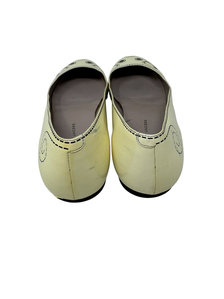 Shoe Size 39 MARC BY MARC JACOBS Ivory Leather Flats