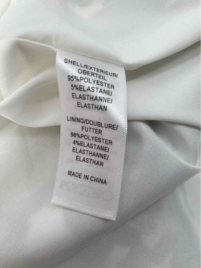 Size 8 Adrianna Papell Cream Dress