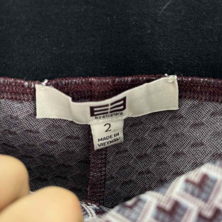Size 2 ECCO Purple Pants